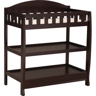 cherry changing table dresser
