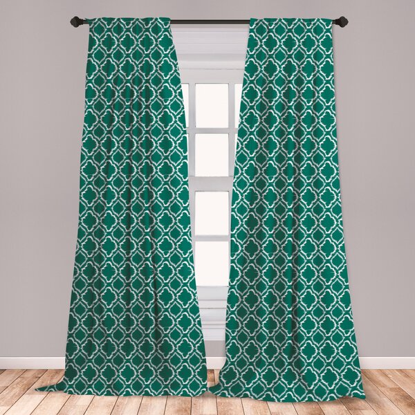 Orange And Teal Curtains Wayfair