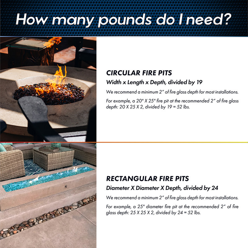 Fire Pit Essentials Crushed Fire Pit Glass Reviews Wayfair
