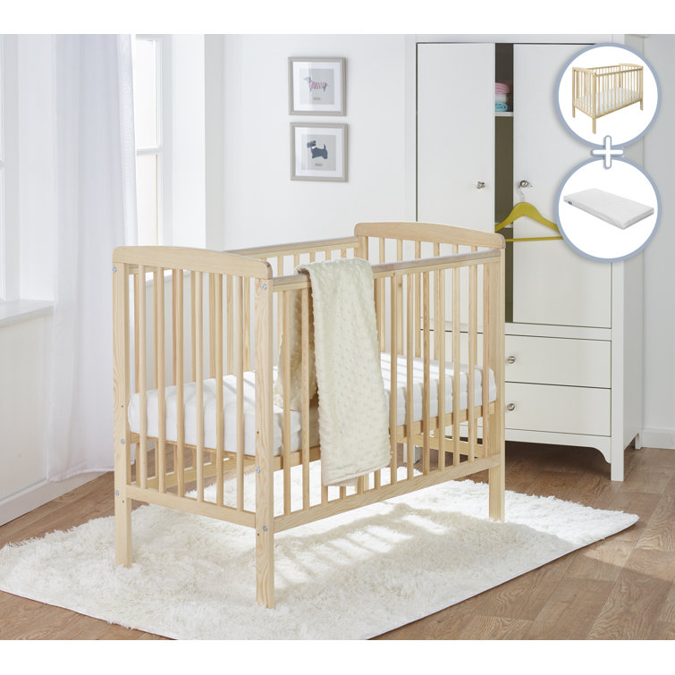 compact cot and mattress bundle