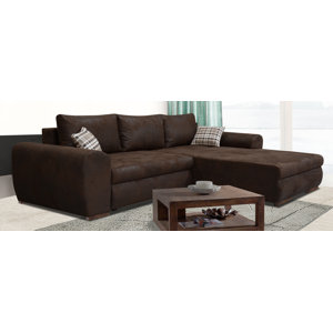 Ecksofa Oxford mit Bettfunktion von Home Loft Co..