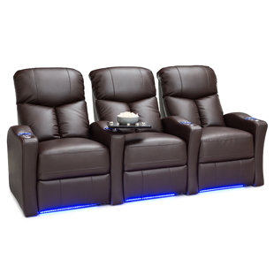 Home Theater Row Seating (Row Of 3) by Latitude Run Best Choices