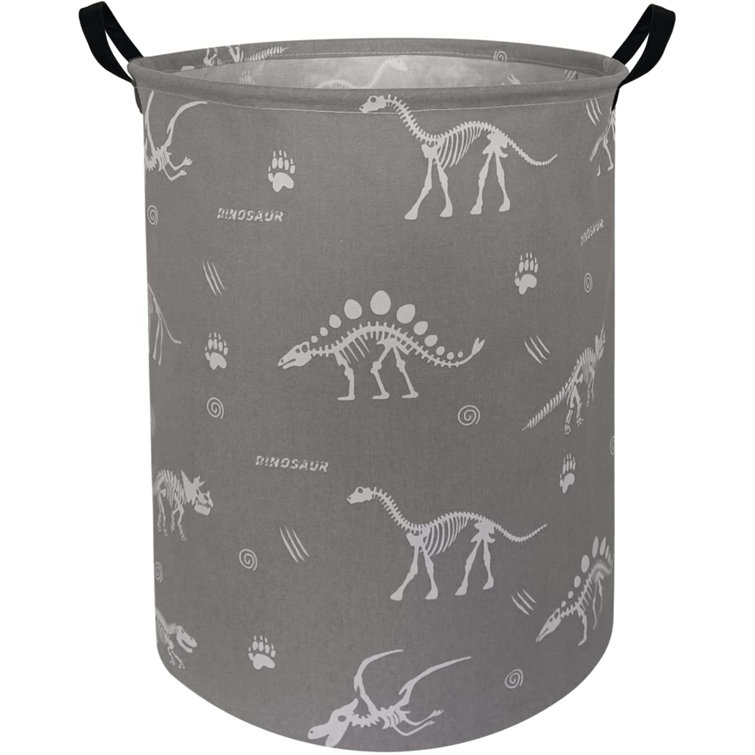 Dinosaur Foldable Canvas Laundry Basket Toy Storage Washing Clothes Hamper 