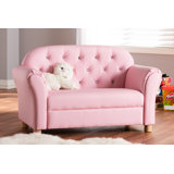 kids couch pink