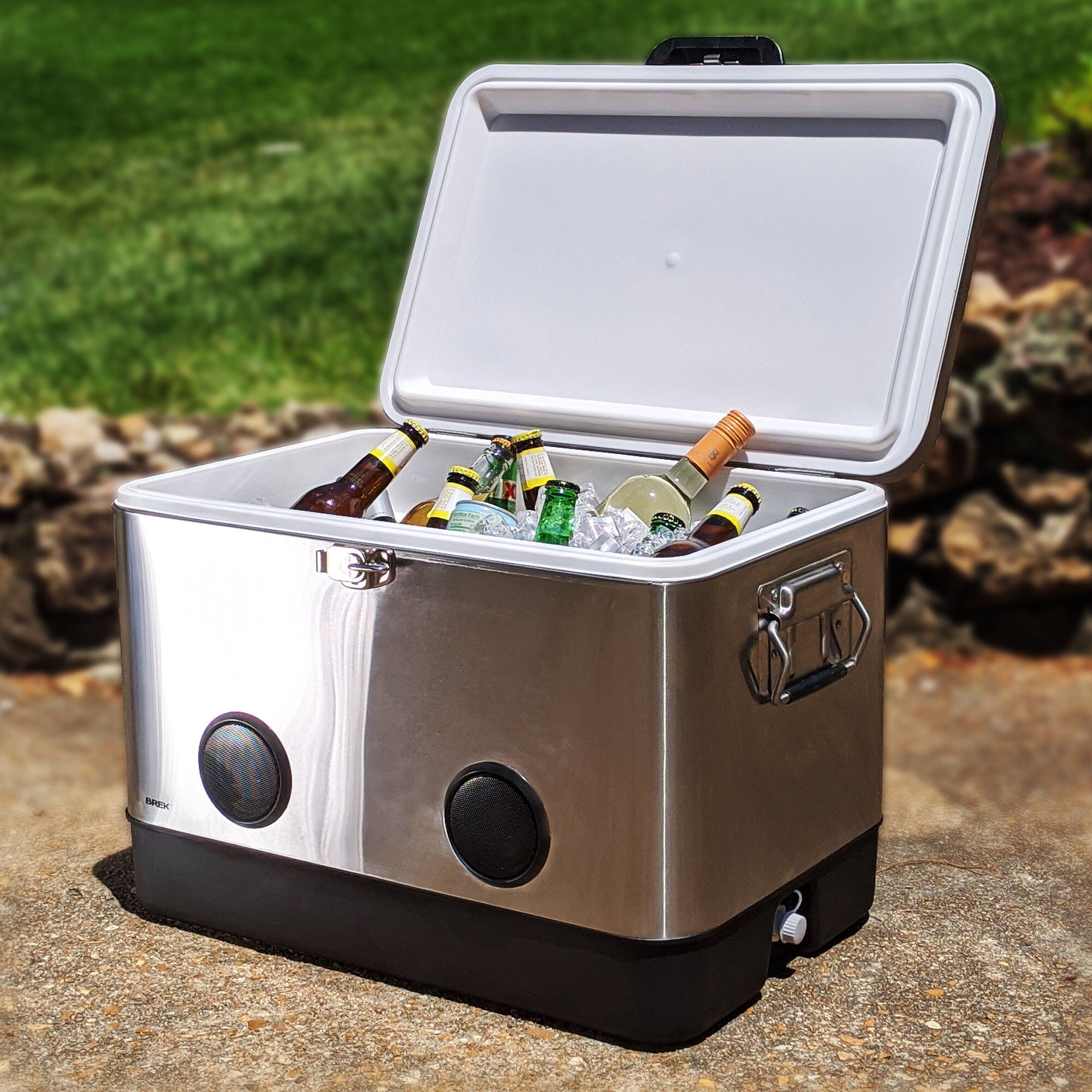 personalized metal cooler