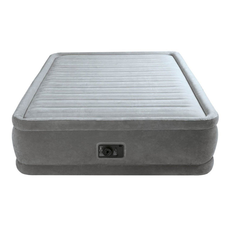 intex queen size air mattress with built in pump