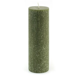 beeswax red- white-green fancy -gold Oak Forest Glitter Candle 
