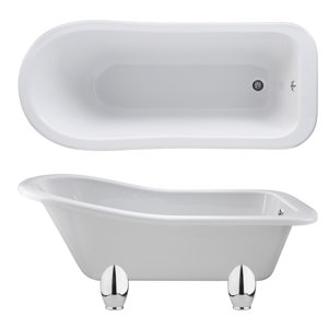 Old London 170 cm x 73 cm Standard-Badewanne Bro..
