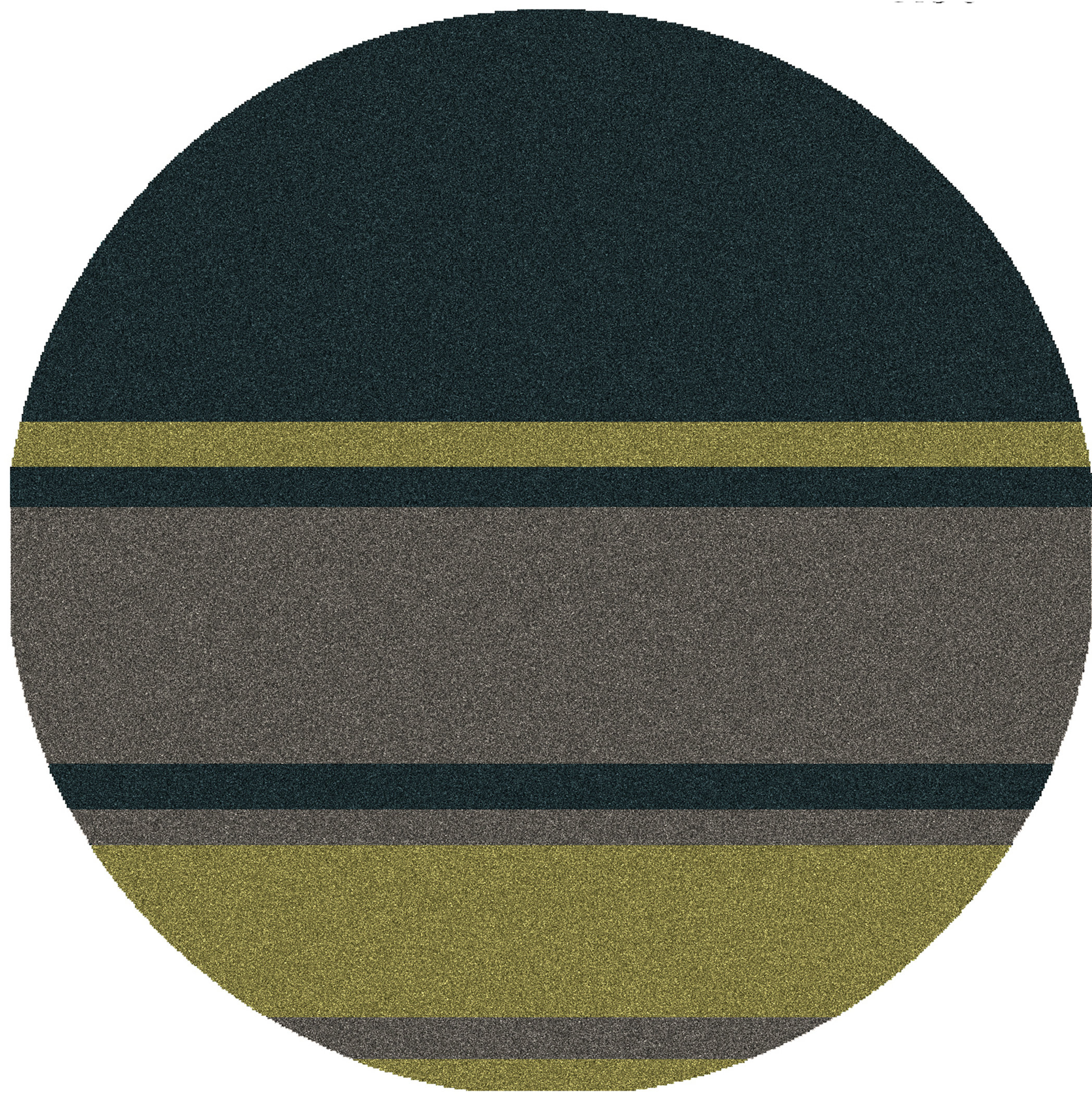 Ebern Designs Deveau Striped Handmade Tufted Pewter Charcoal Green Area Rug Wayfair
