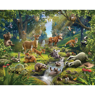 Wall Murals Children S Wallpaper You Ll Love Wayfair Co Uk Alessandra 12 Piece Wall Mural