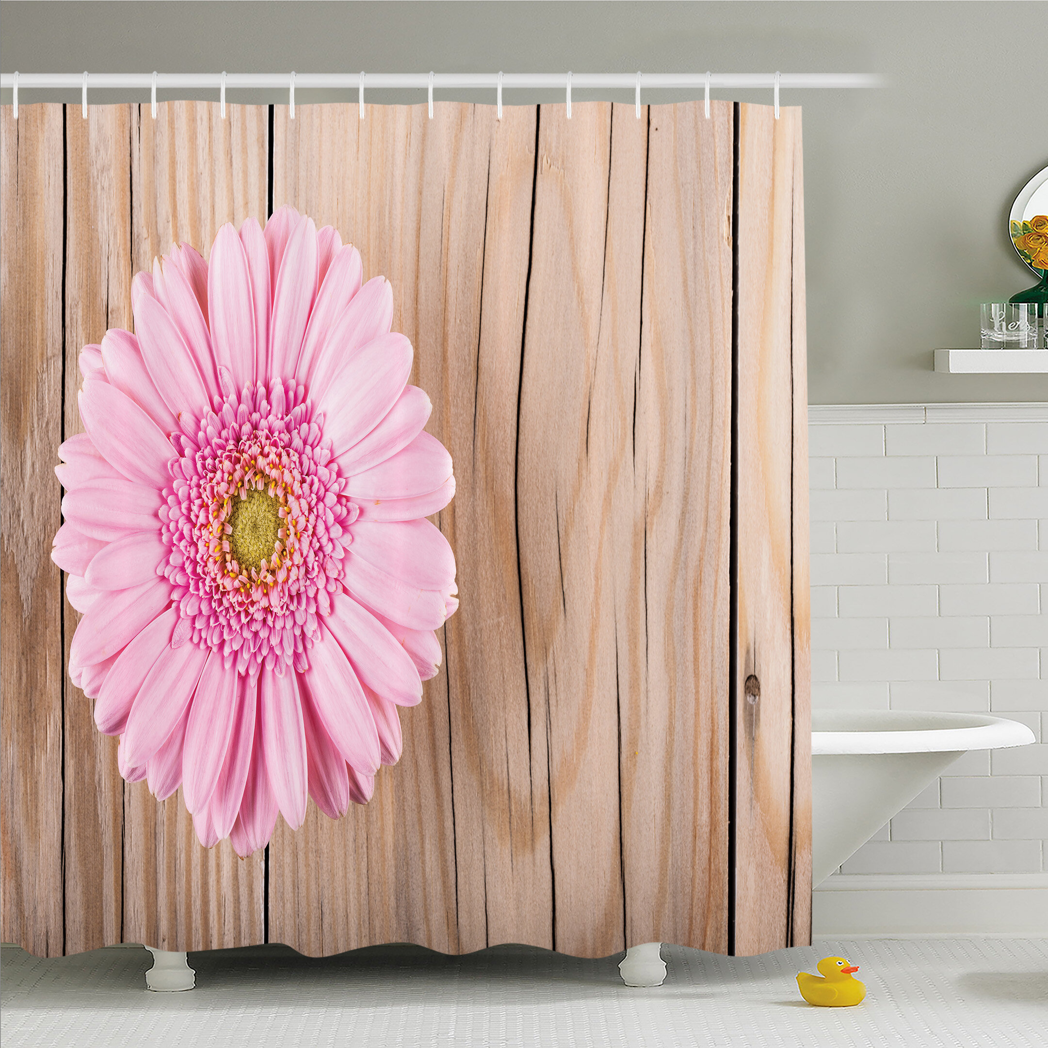 daisy shower curtain