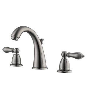 Hathaway Double Handle Widespread Standard Bathroom Faucet