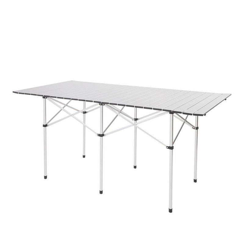 aluminum roll up table