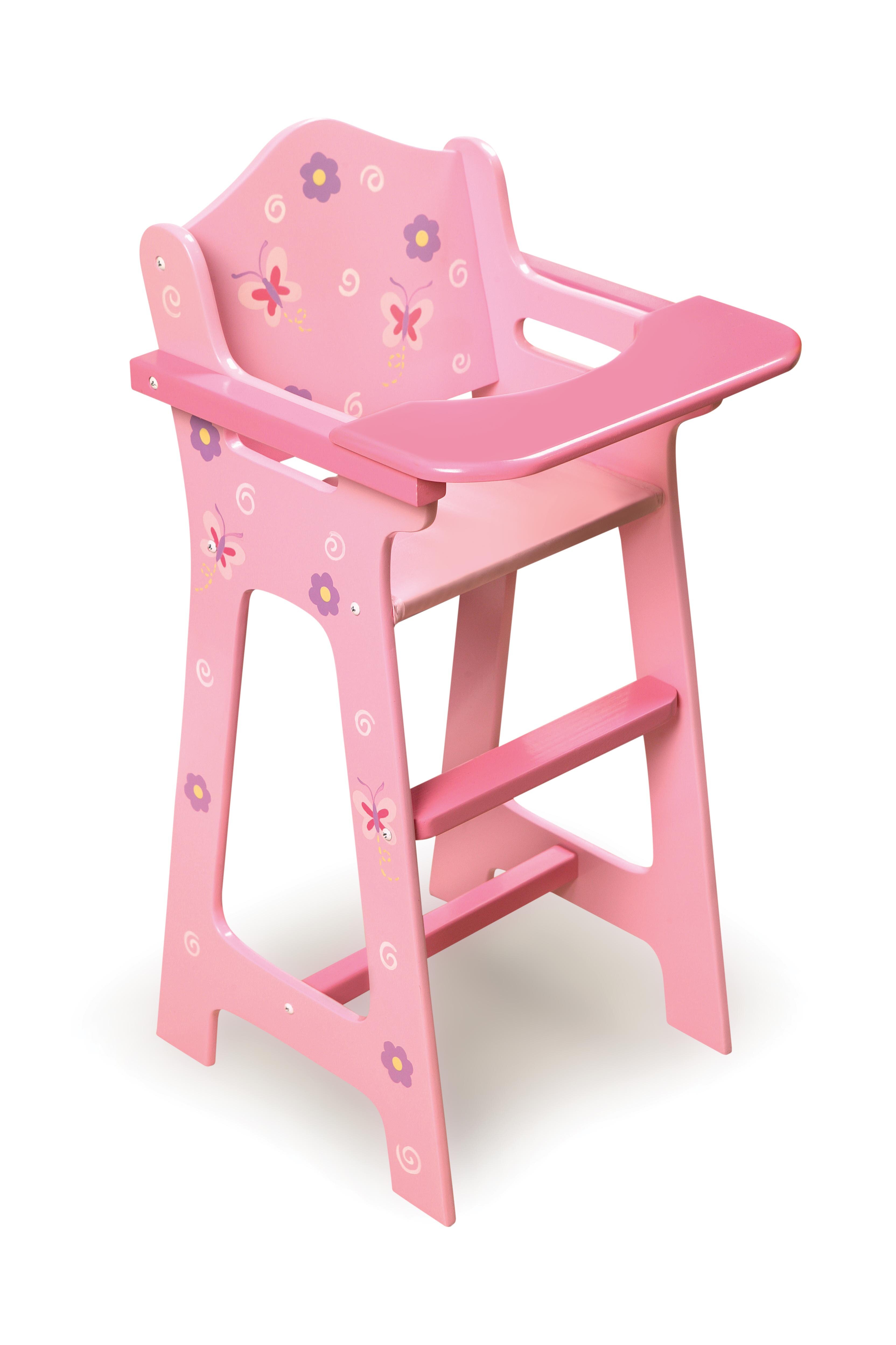 baby high chair doll