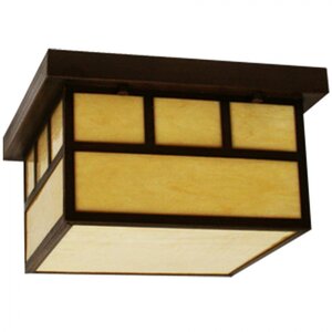 2-Light Flush Mount