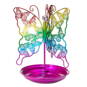 Spinning Butterfly Jewelry Holder