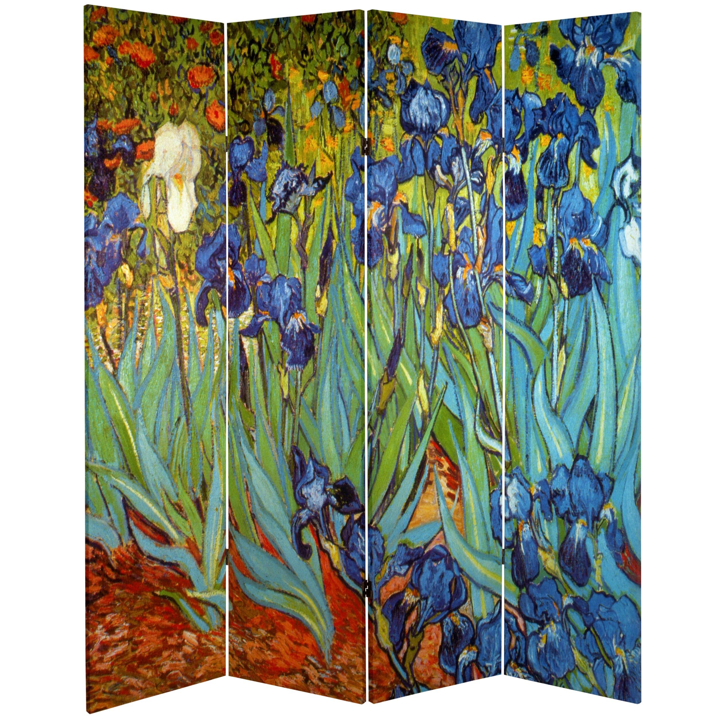 World Menagerie Wright 63'' W x 70.88'' H 4 - Panel Folding Room ...