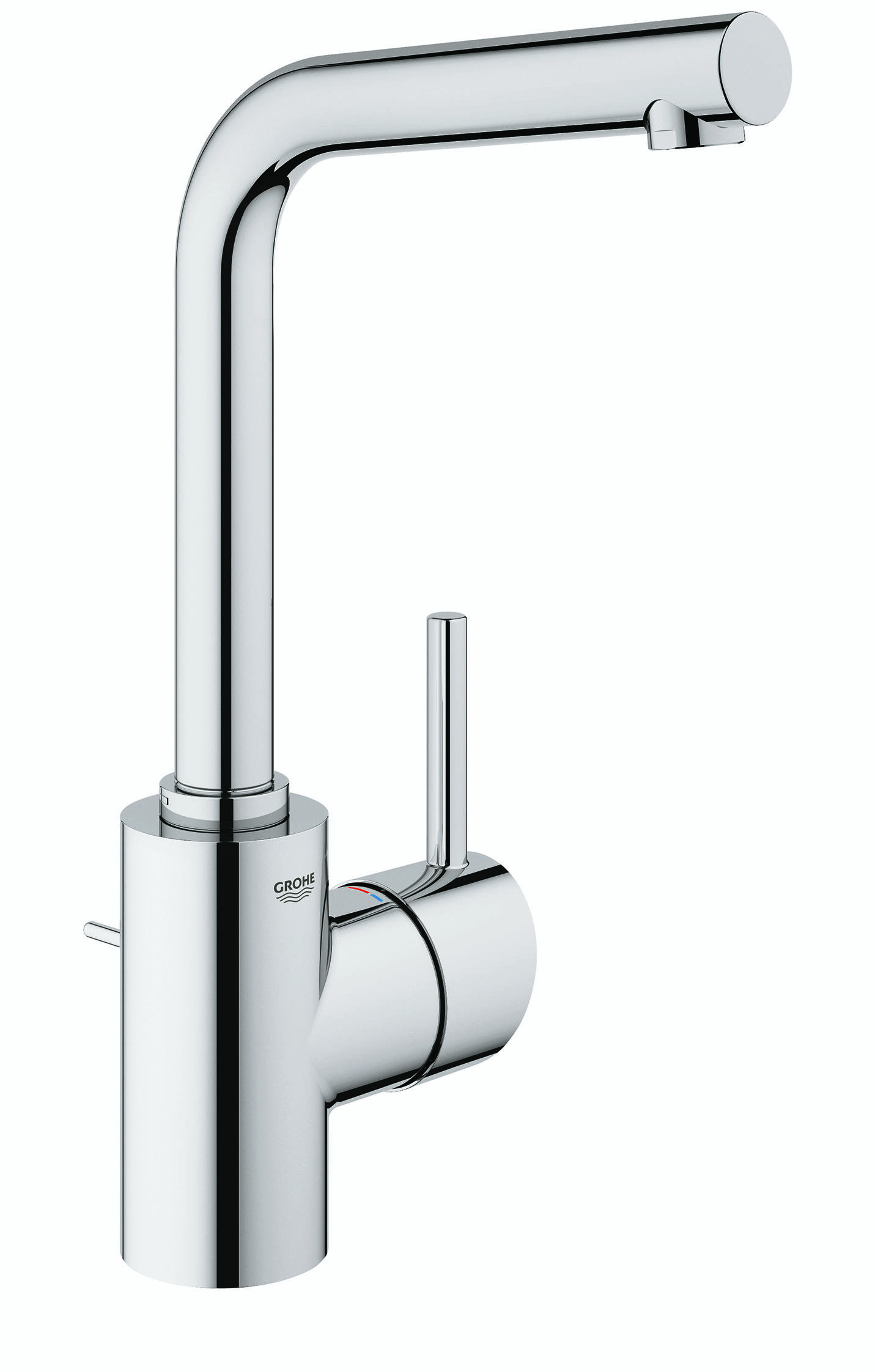GROHE Concetto™ Single Hole Bathroom Faucet with Drain Assembly ...
