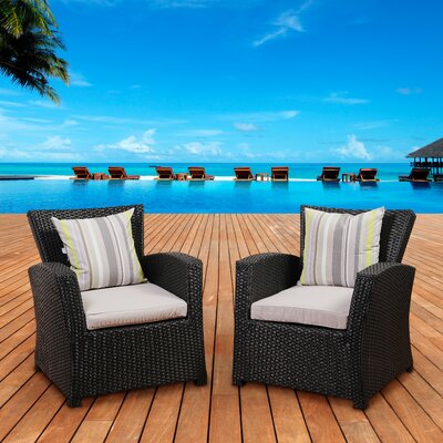 Valetta Patio Chair With Cushion Beachcrest Home