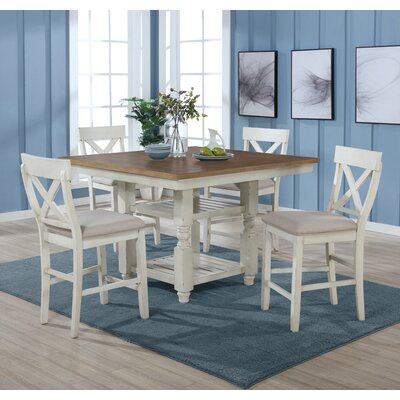 Ophelia & Co. Cierra Counter Height Dining Set & Reviews | Wayfair