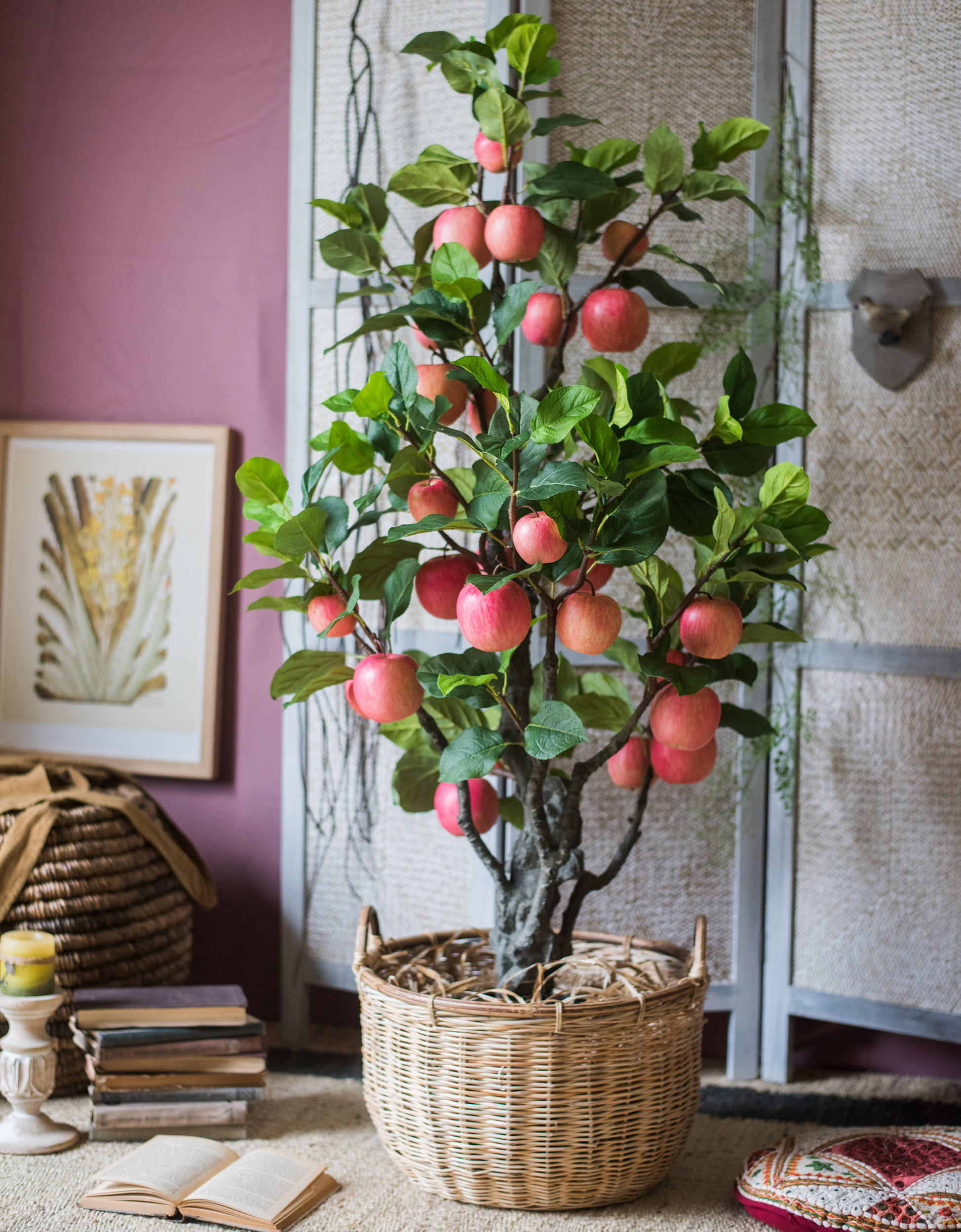 Rustic Reach Artificial Apple Tree Wayfair