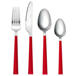 Find Red Flatware Sets For Your Kitchen Wayfair Quickview Estate Blue Red