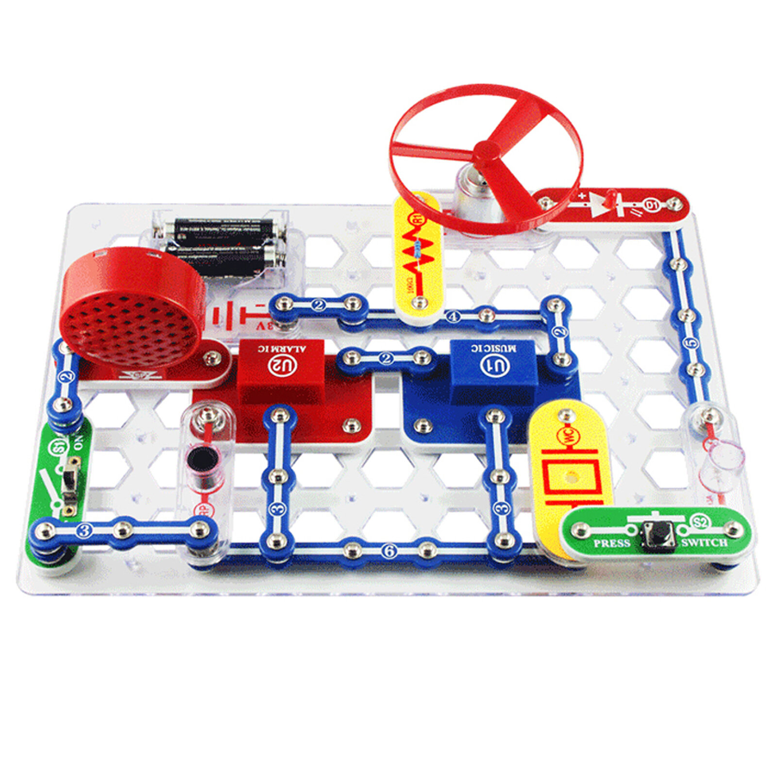 ELENCO Snap Circuits Jr.� 100 Experiments Electronics Discovery Kit for sale online