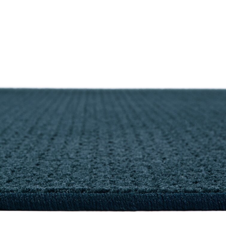 8 4 x 12 Slate Blue Carpets for Kids 7112.4 Soft Touch Texture Rug 