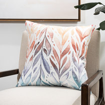 bright floral throw pillows