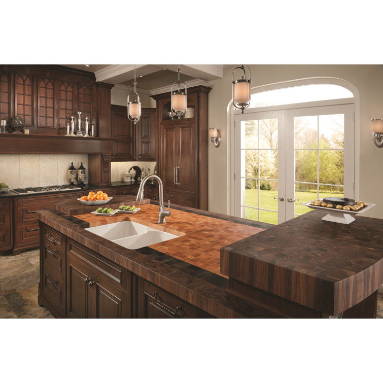 Franke Manor House 32 L X W Double Basin Dual Mount Kitchen Sink Reviews Wayfair