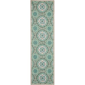 Mackenzie Mint/Aqua Outdoor Area Rug