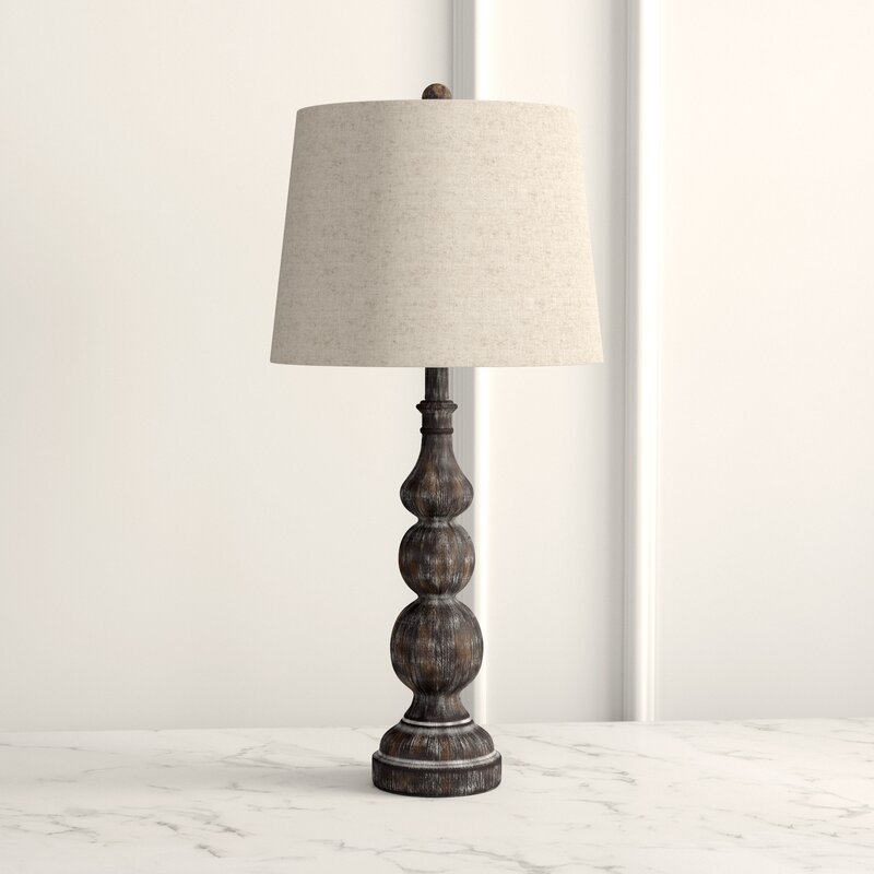 a table lamp