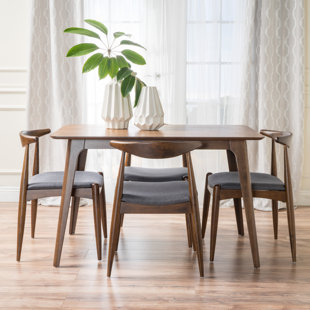 Millie 5 Piece Mid Century Dining Set Millie 5 Piece Mid Century Dining Set