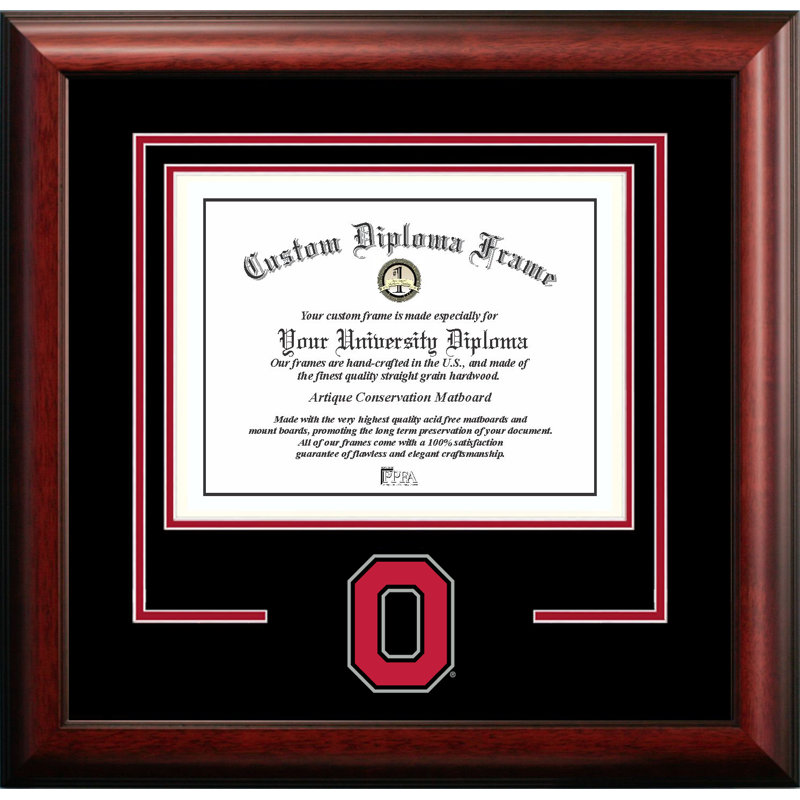 Campus Images NCAA Ohio State Buckeyes University Spirit Portrait Frame