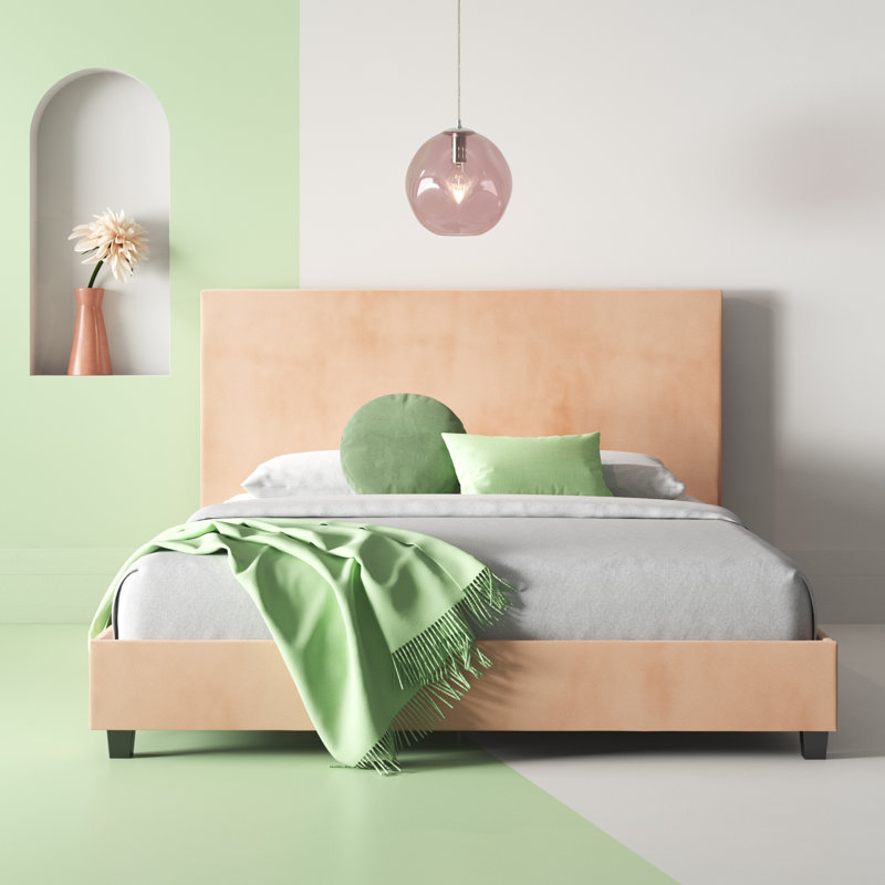 Trule Cornell Upholstered Platform Bed Reviews Wayfair