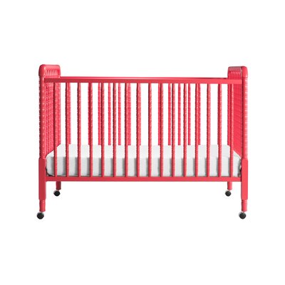 Jenny Lind 3 In 1 Convertible Portable Crib Davinci Color Coral