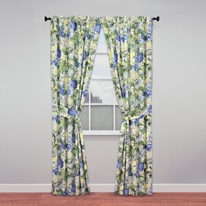 Floral Flourish Curtain Panels (Set of 2)