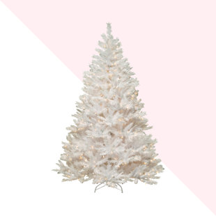 fake white xmas tree