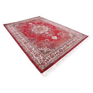 Charlie Red Area Rug