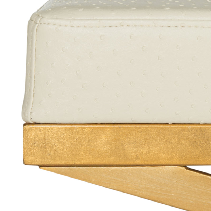 Willa Arlo Interiors Milena Faux Leather Upholstered Bench