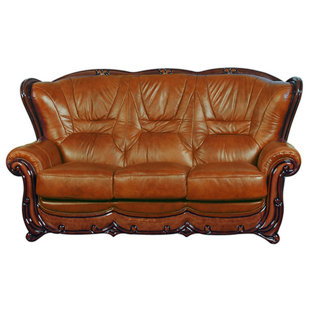 Restivo Leather Sofa