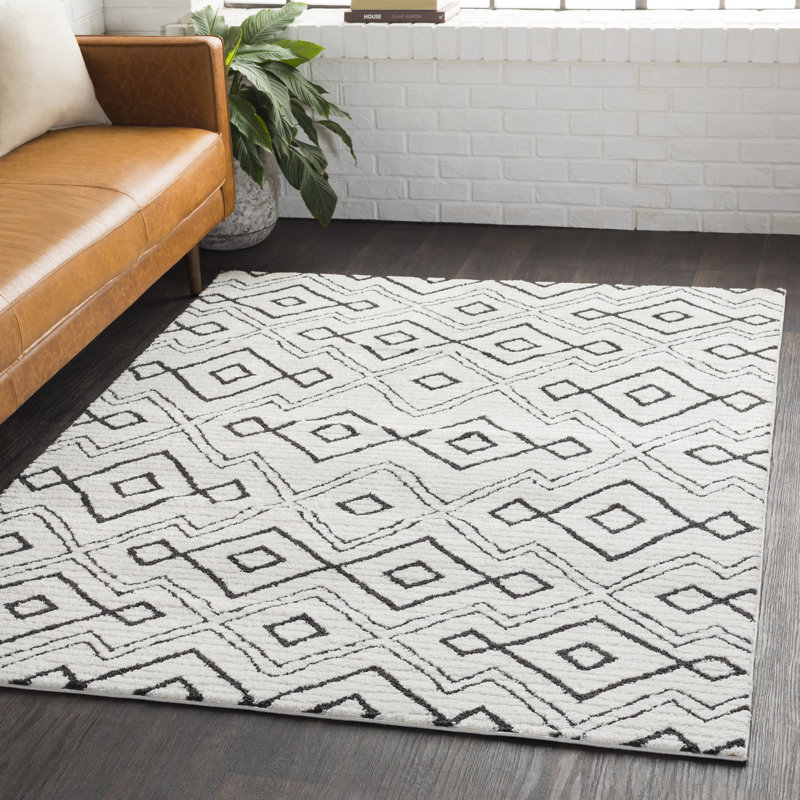 Graysen Bohemian Ivory/Black Area Rug & Reviews AllModern