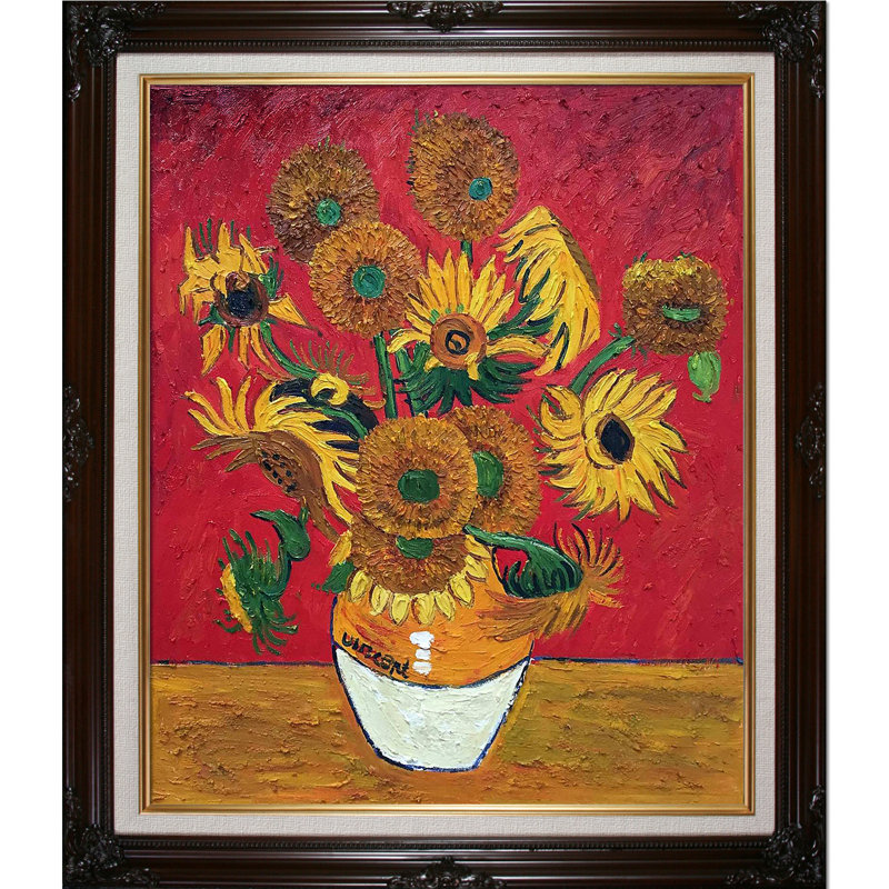 Van Gogh Sunflowers Minus Stars / Vincent Van Gogh Posters ...
