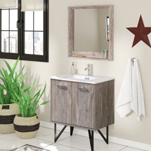 Go to store & view more images Union Rustic Ellison Nature Wood 30
