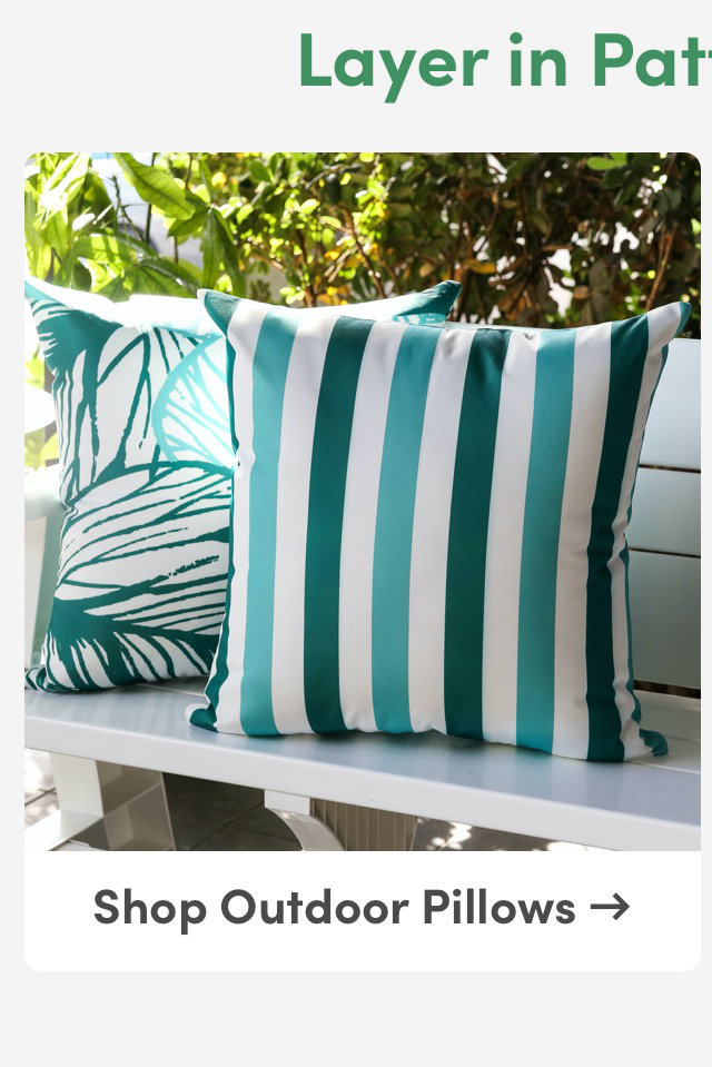 Shop Outdoor Pillows