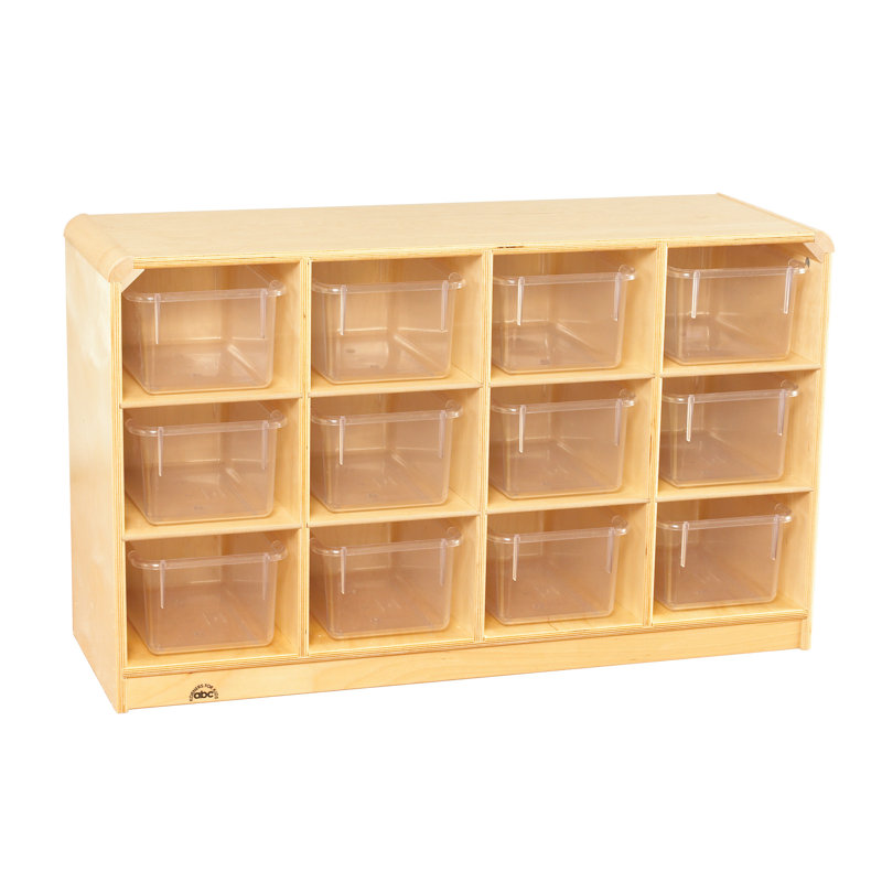 Childcraft Korners For Kids Toddler Mobile 12 Compartment Cubby With Trays Wayfair