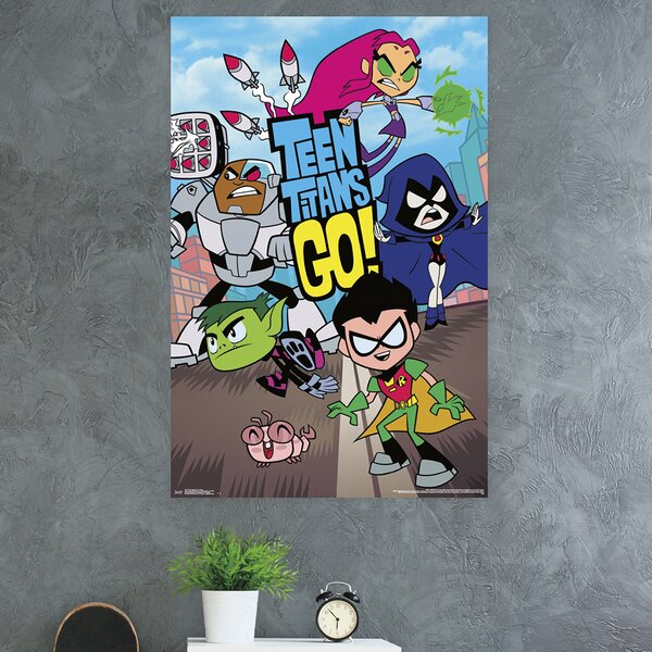 Home & Garden Kids & Teens at Home Teen Titans Go Single Duvet Cover ...