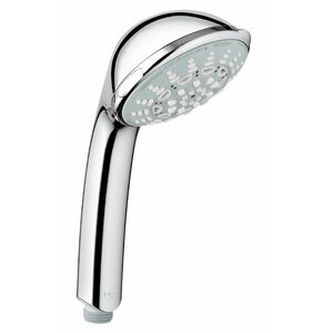 Relexa Champagne Multi Function Wide Handheld Shower Head with SpeedClean Nozzles