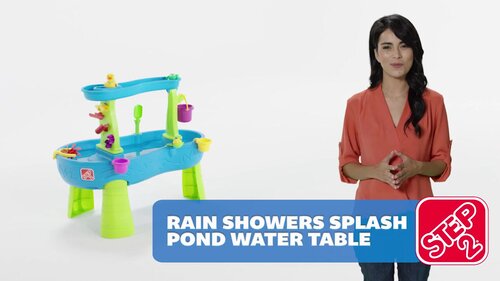 step2 rain showers splash pond water table playset