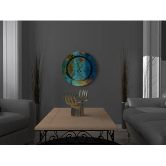 Orren Ellis Oversized Mariska Wall Clock Wayfair